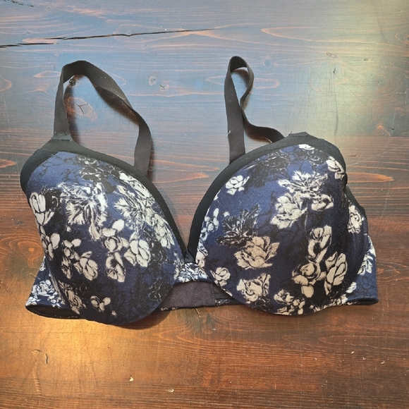 Maidenform Floral Black and White Women's Bra 40B - Picture 1 of 2